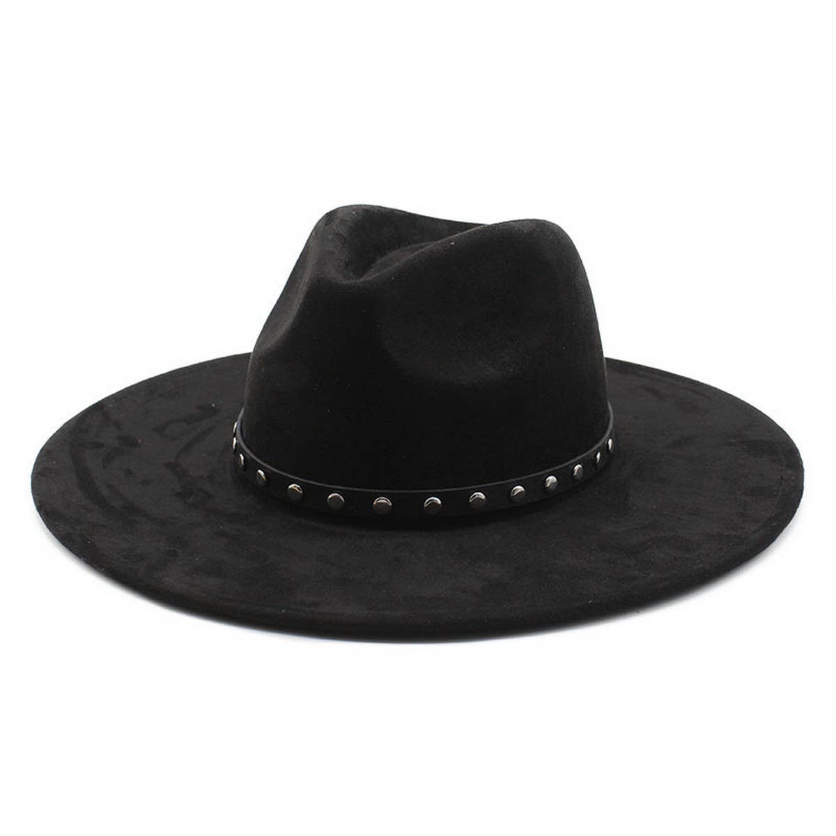 HEART-SHAPED SUEDE ETHNIC STYLE WIDE-BRIMMED HAT_CWAH2522