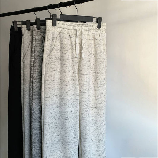 DiscountCWBLP884_LOOSE WIDE-LEG SPORTS PANTS CASUAL PANTS