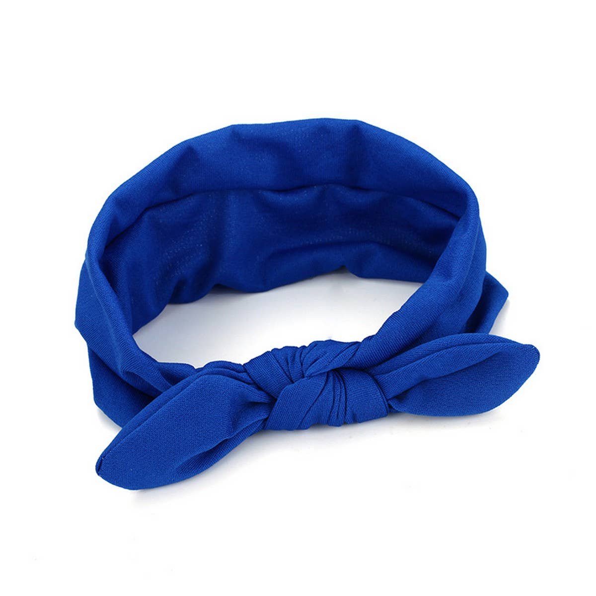 CWAHA6414_BOWKNOT FABRIC RABBIT EAR HEADBAND