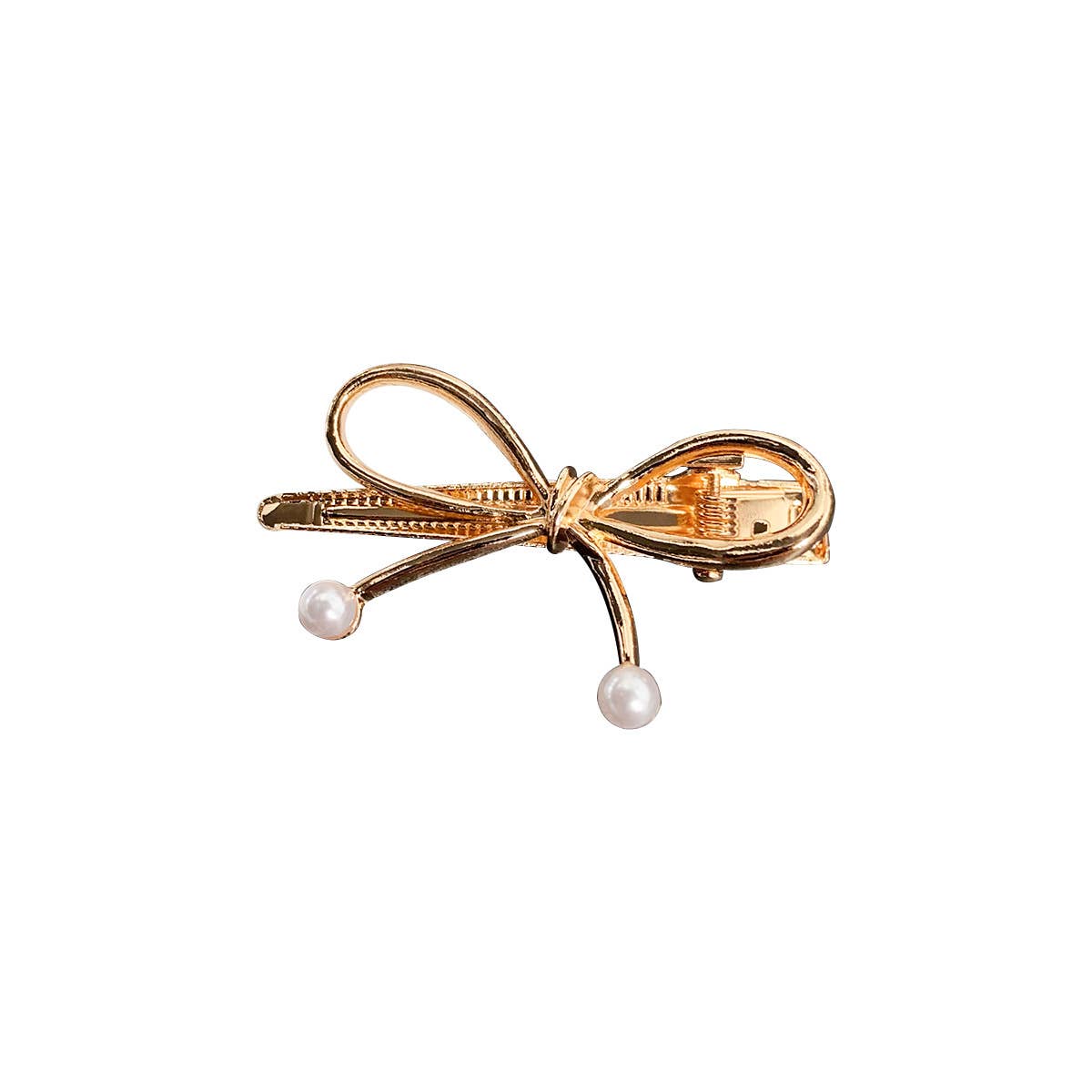 High-end and elegant bow alloy hair clips