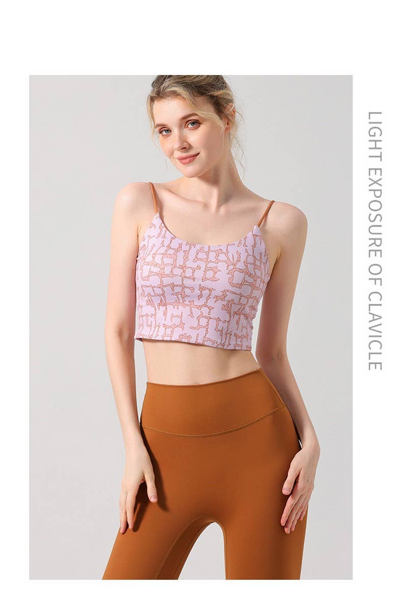 CWTTK1106_CROP TANK TOP WITH VINTAGE PRINT AND PADDED CUPS