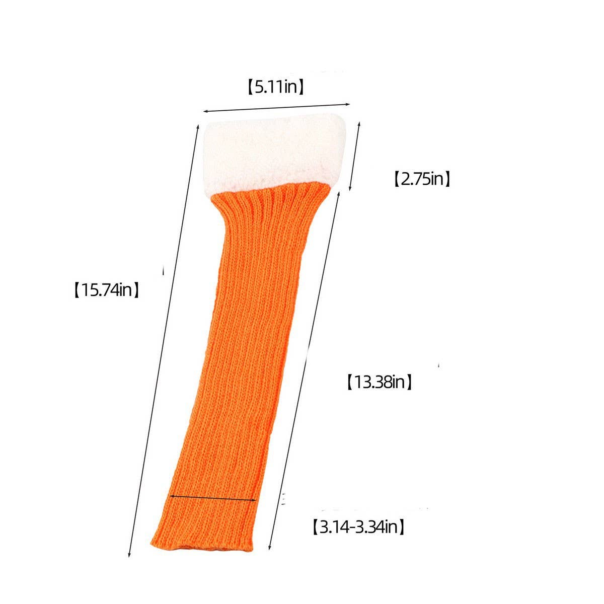 CWMM10089_COZY LEG WARMERS &AMP FOOT FOR CHRISTMAS