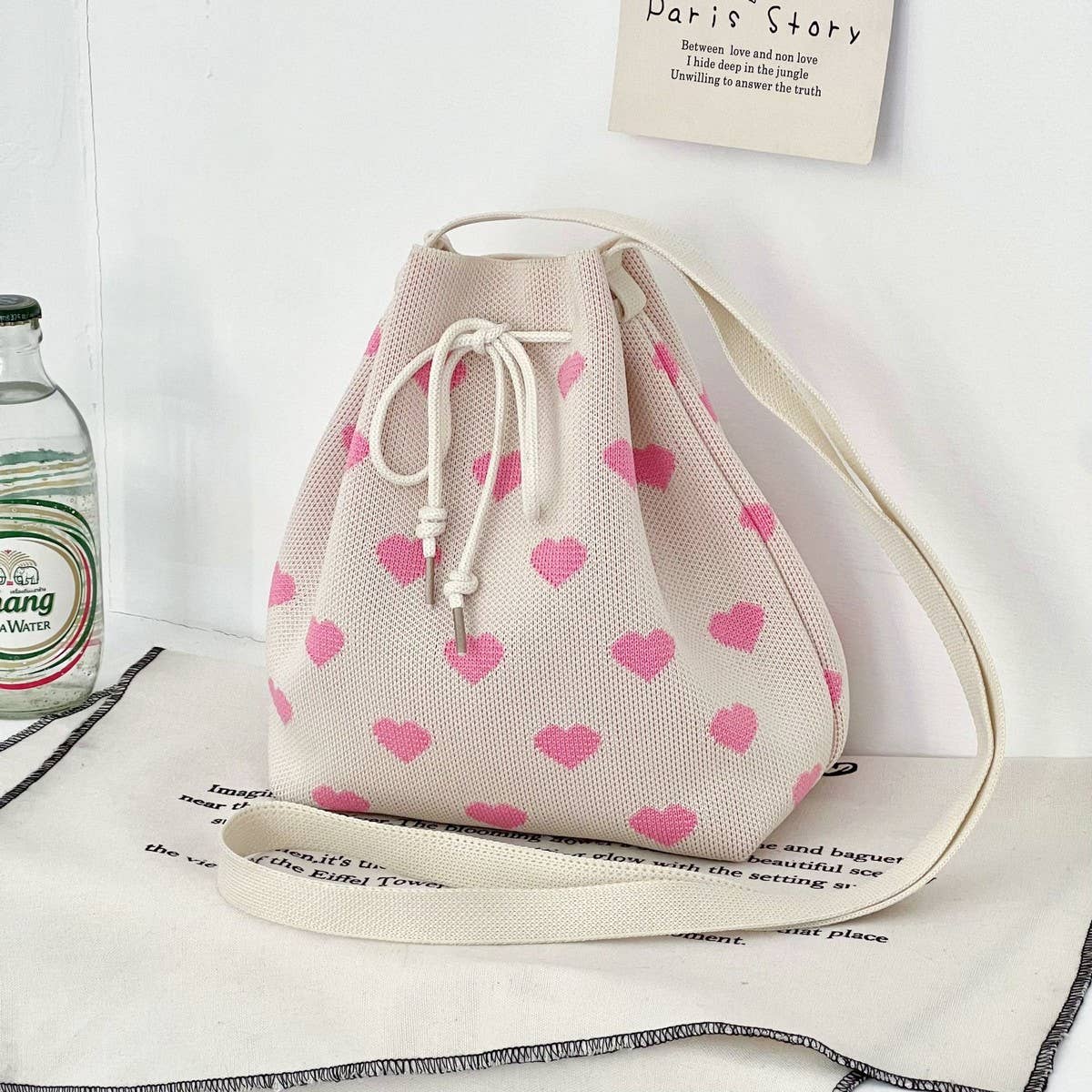 2024 NEW FASHION LOVE CROSSBODY BUCKET BAG_CWAB3086