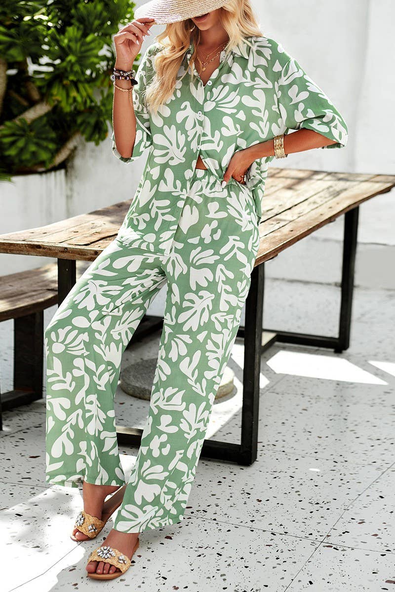 CWSS1073_SPRING AND SUMMER CASUAL COMFORT PRINTED SET