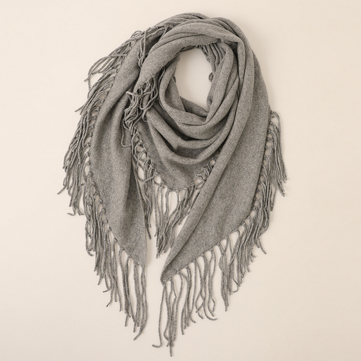Women?™s Warm Triangle Scarf ??Cashmere Knit_CWASC2703