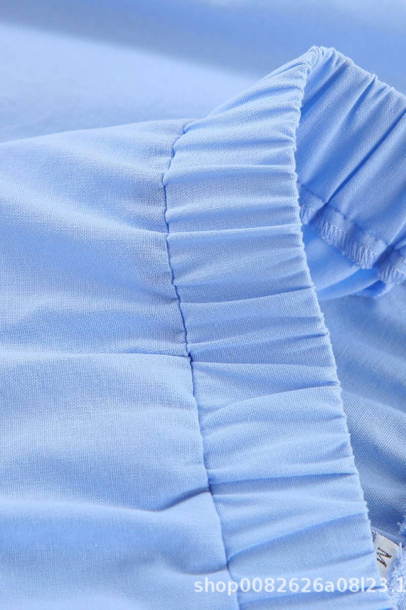 CWSPJ0319_LONG-SLEEVED AND LONG-PANTS PAJAMAS TWO-PIECE SET