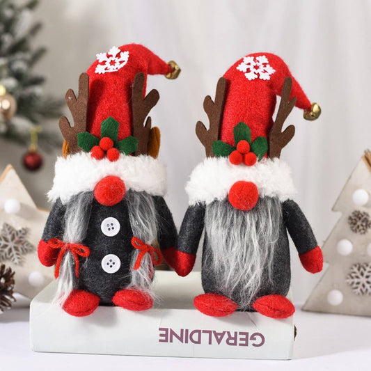 CHRISTMAS DECORATIONS CREATIVE GNOME ORNAMENTS