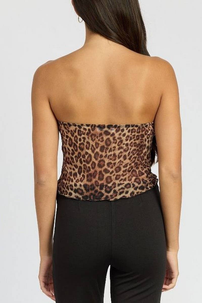 CWTTT0080_LEOPARD PRINT SEXY SLEEVELESS WRAP TANK TOP