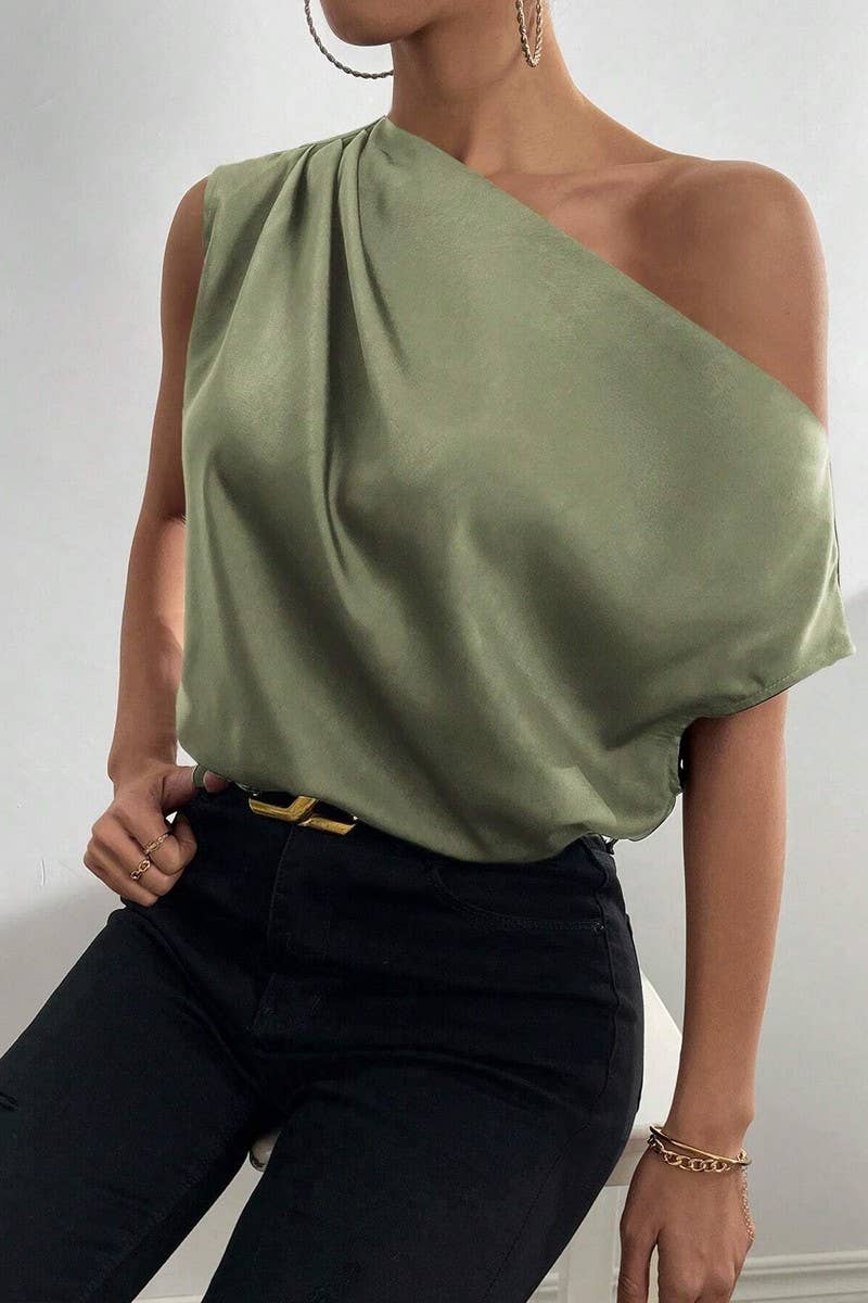 CWTDSS0068_SUMMER FASHION ONE SHOULDER ASYMMETRIC TOP