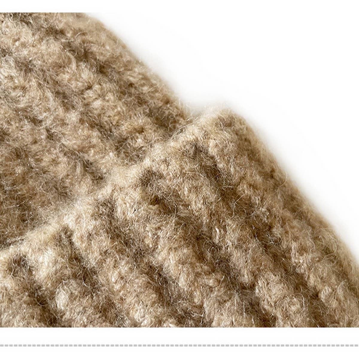 ADULT SIMPLE SOLID COLOR PULLOVER KNITTED HAT_CWAH2053