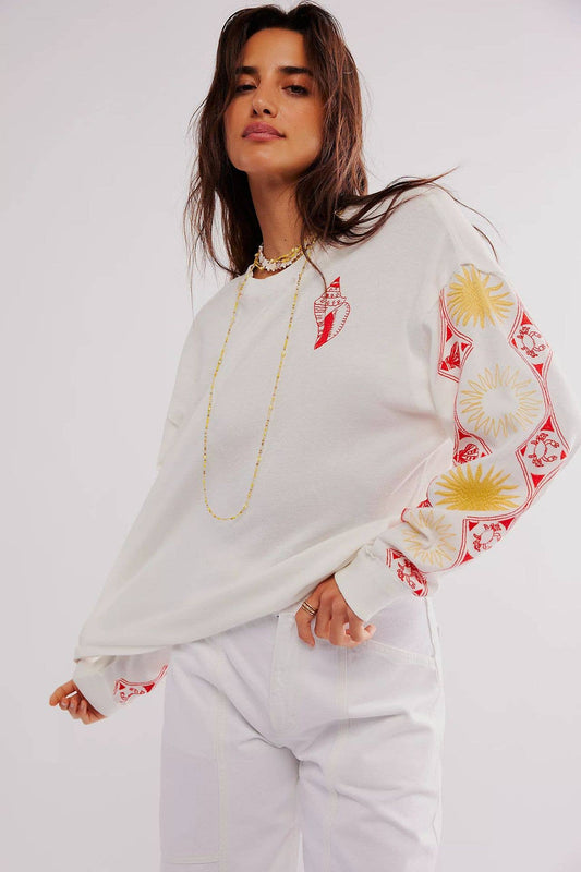 Casual fashionable round-neck pullover hoodie