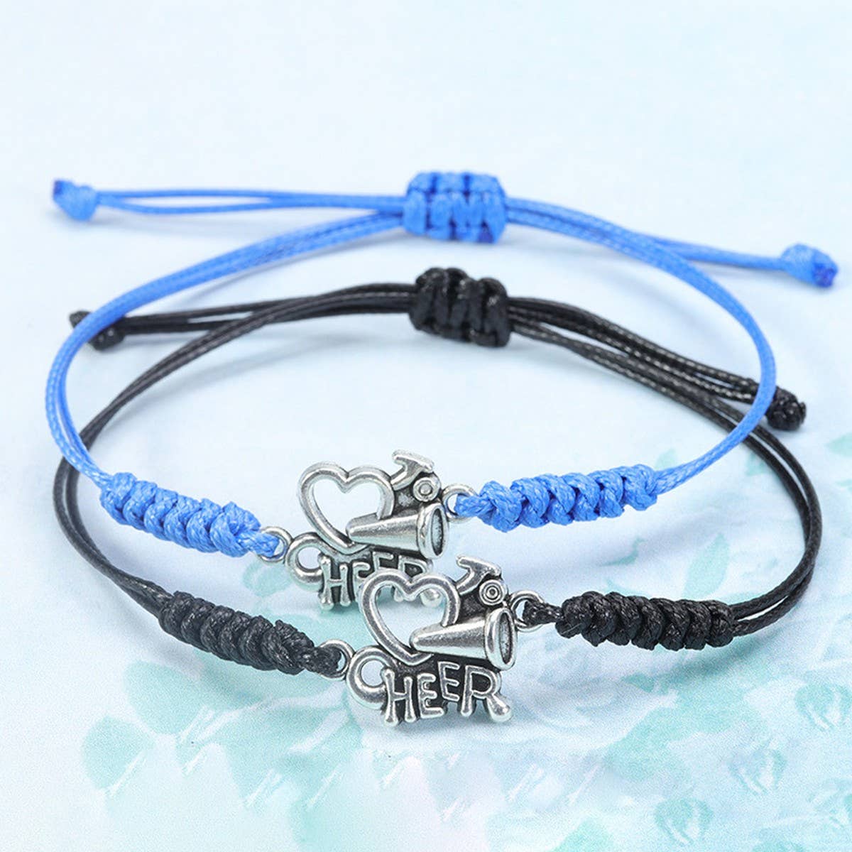 CHEER PATTERN HAND WOVEN BRACELET_CWAJE0723