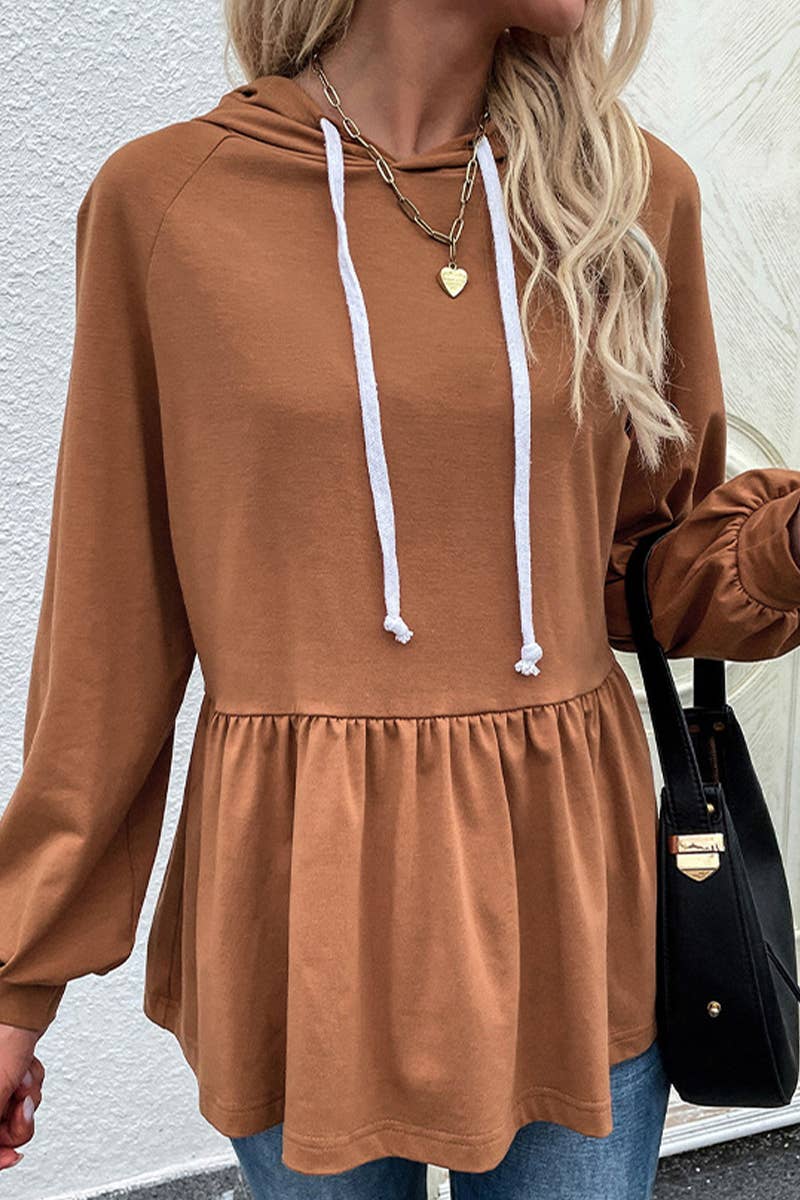 CWOHOL1089_MULTICOLOR DESIGN HOODED SOLID COLOR SWEATSHIRT