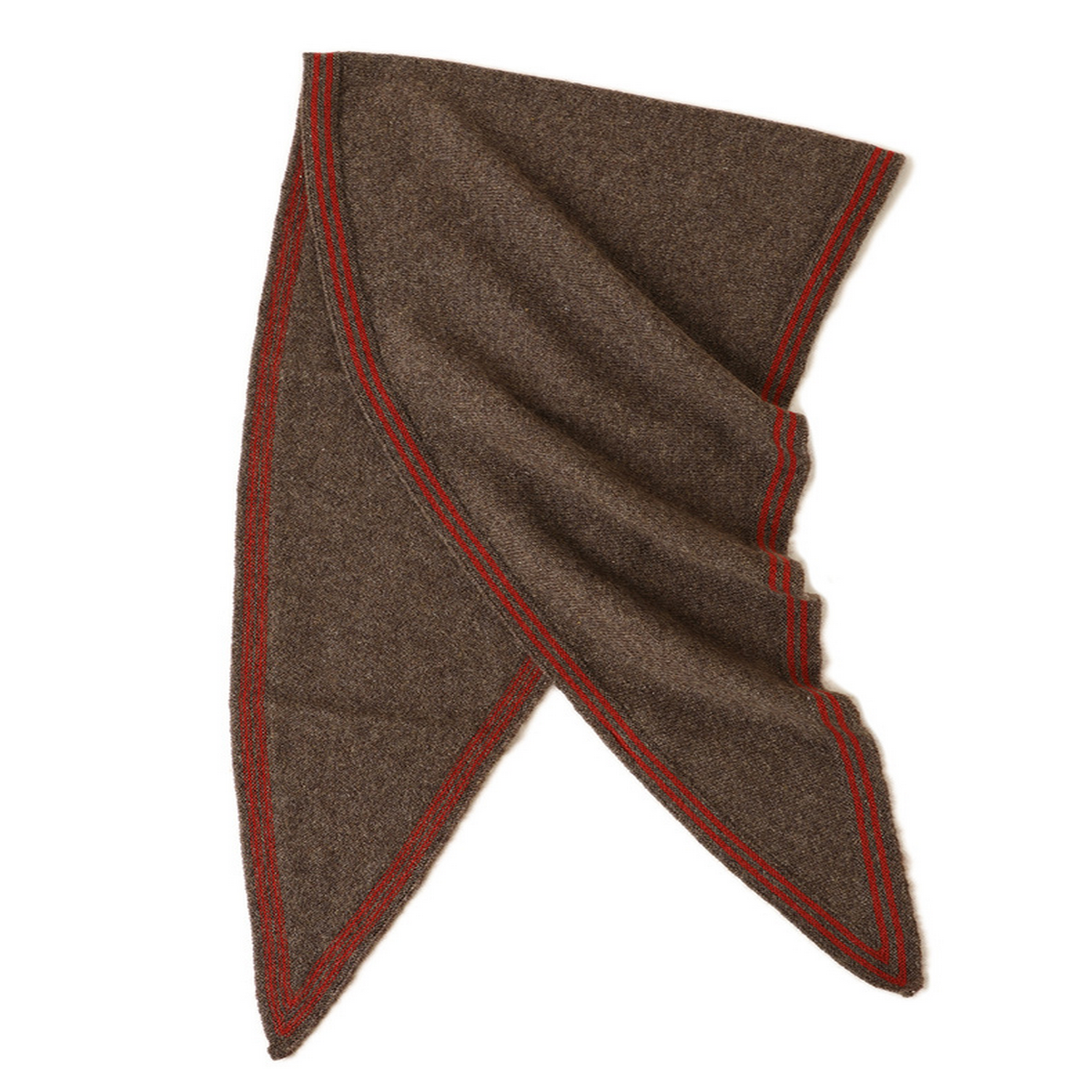 Lightweight Knit Wrap ? Soft Triangle Neck Scarf