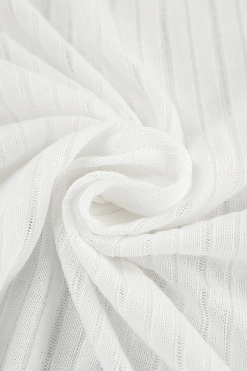 CWSPJ0234_KNITTED STRIPED VEST AND TROUSERS PAJAMA SET