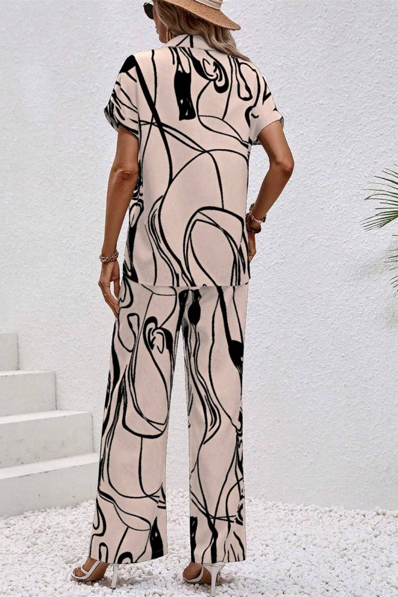 CWSTB00363_CASUAL SHORT-SLEEVED SHIRT AND TROUSERS SUIT