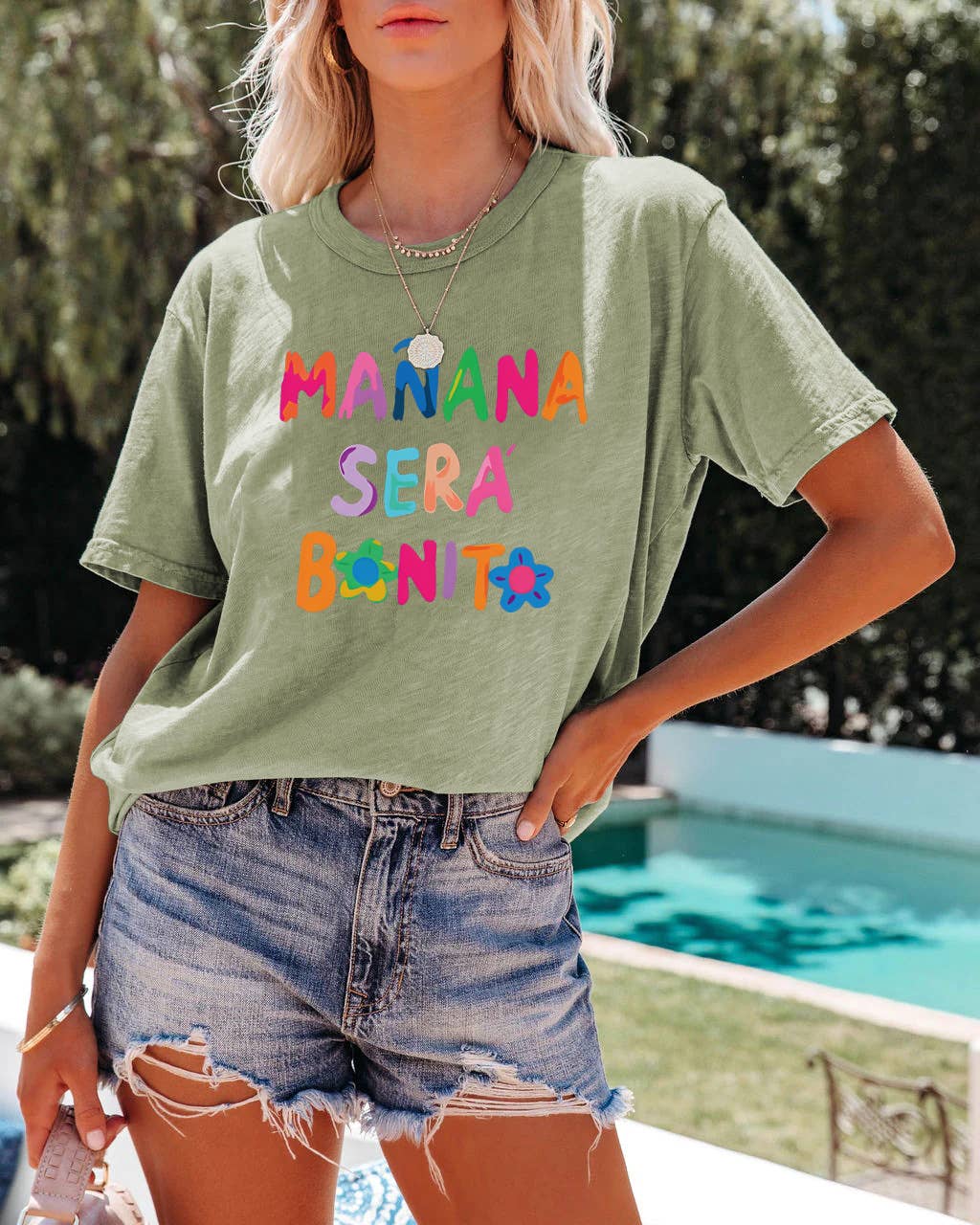 BREATHABLE PRINTED MOTHER'S DAY BLOUSE