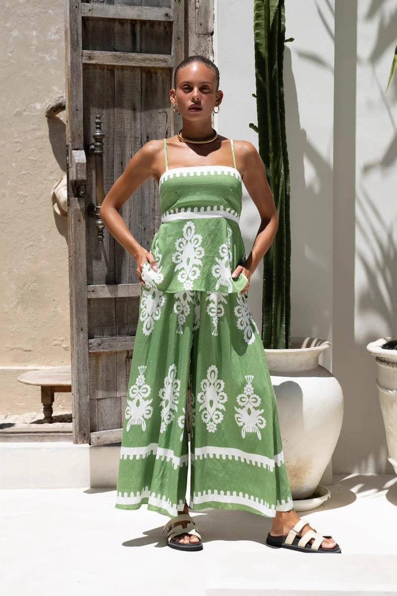 CWSTB1781_BOHO BACKLESS SLIM FIT CAMI TOP AND PANTS SET