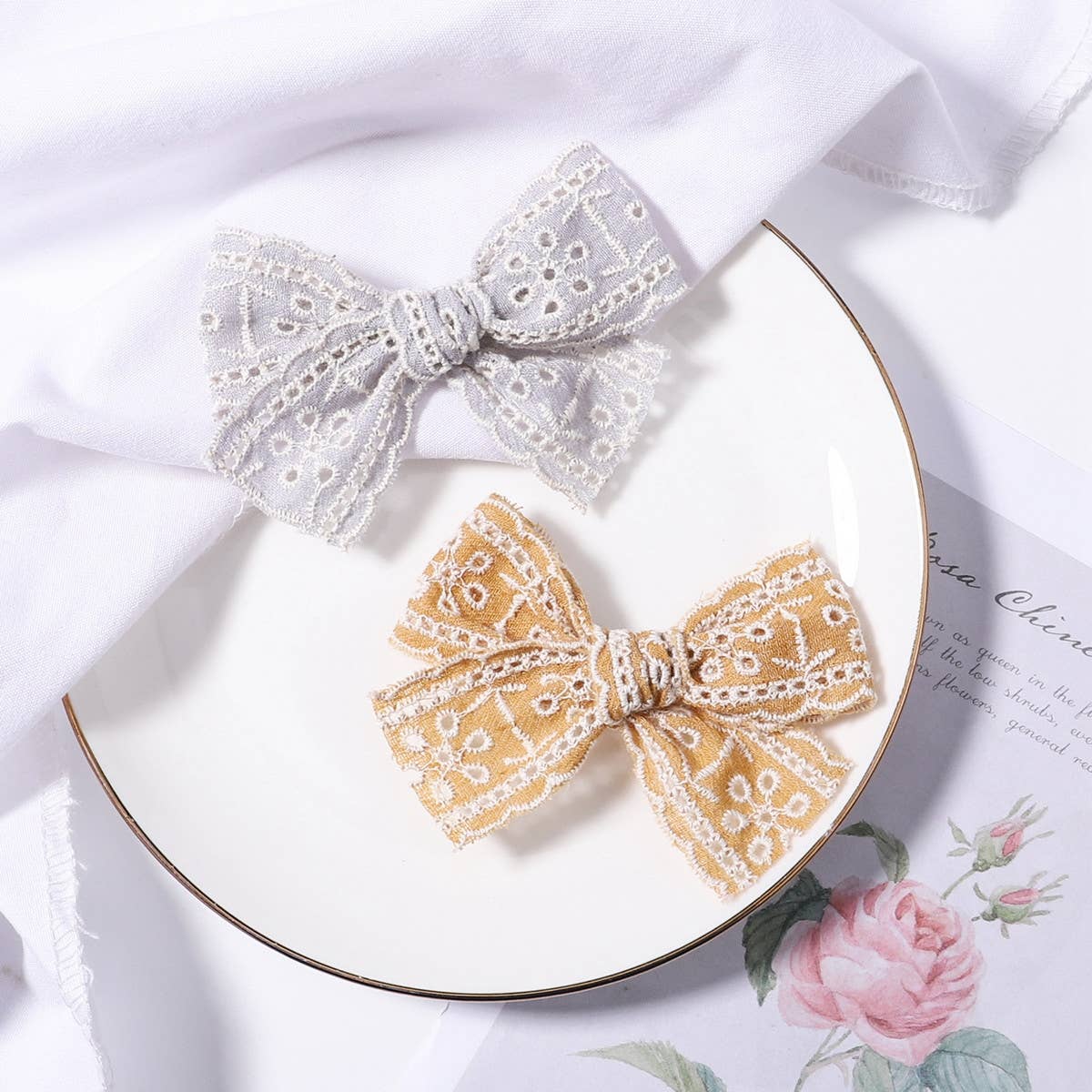 2024 NEW CHILDREN'S SOLID COLOR BOW HAIRPIN_CWAHA2396