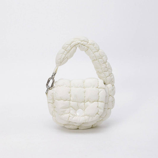 Mini  Cloud Bag Coin Purse Charm Tote_CUAB00502