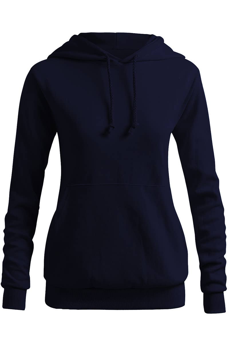 KWOHOL044_Basic Lightweight Pullover Hoodie