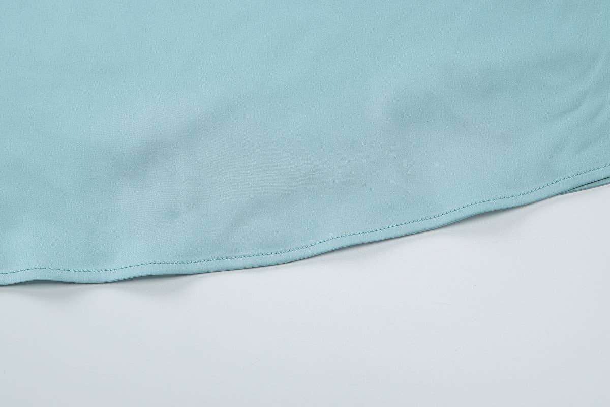 Backless Cowl Neck Bodycon Slip Dress