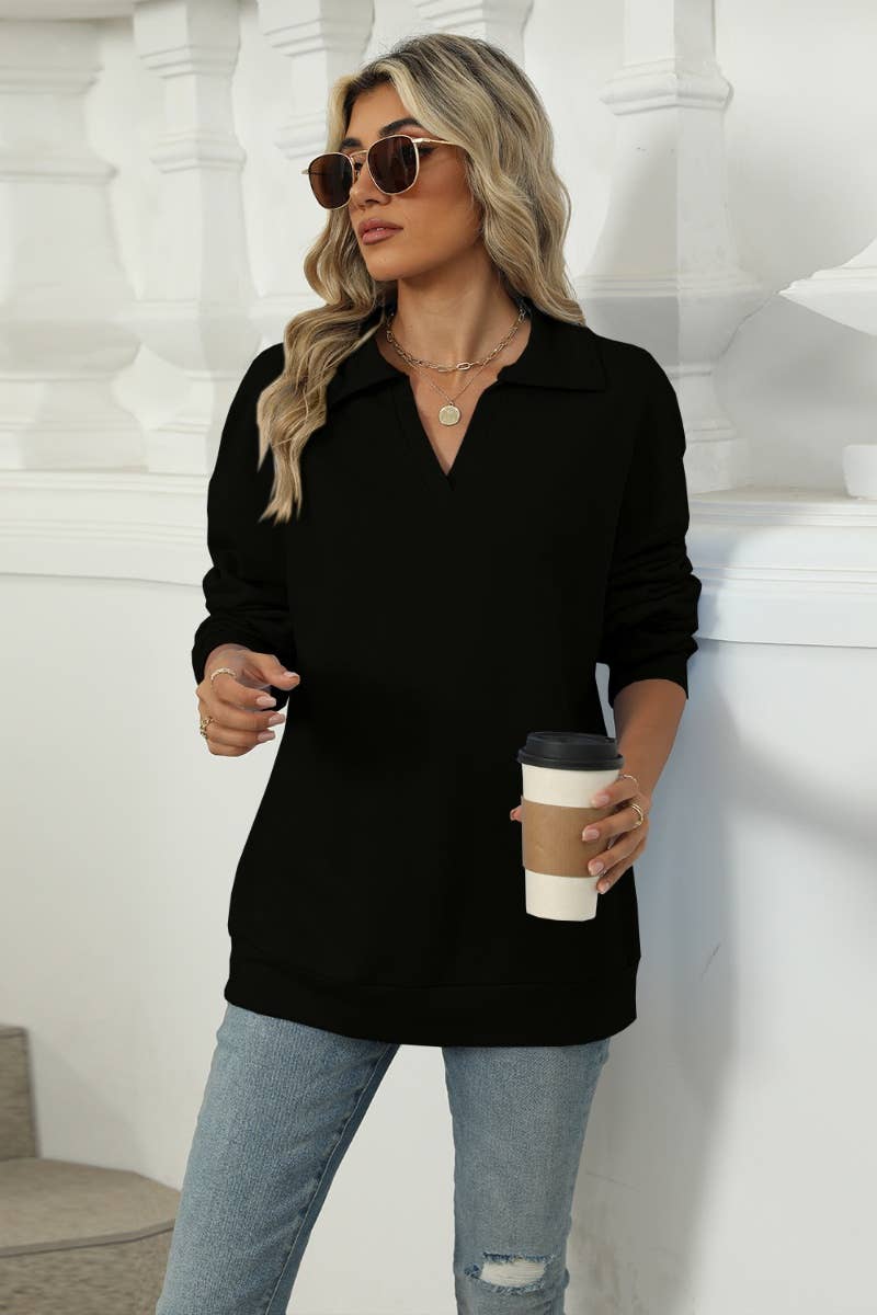 CWOHOL1027_WINTER CASUAL LAPEL LONG SLEEVE HOODIE TOP