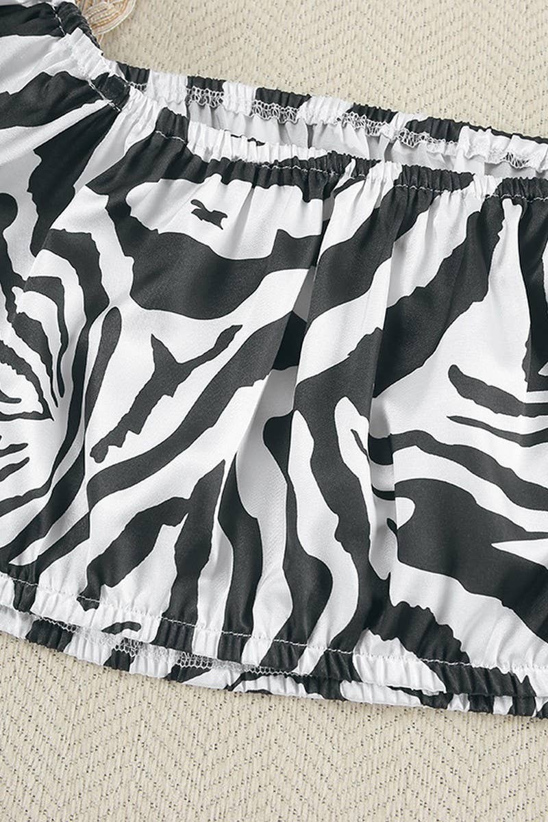 CWSPJ0101_OFF SHOULDER LONG SLEEVED PANTS PAJAMAS SET