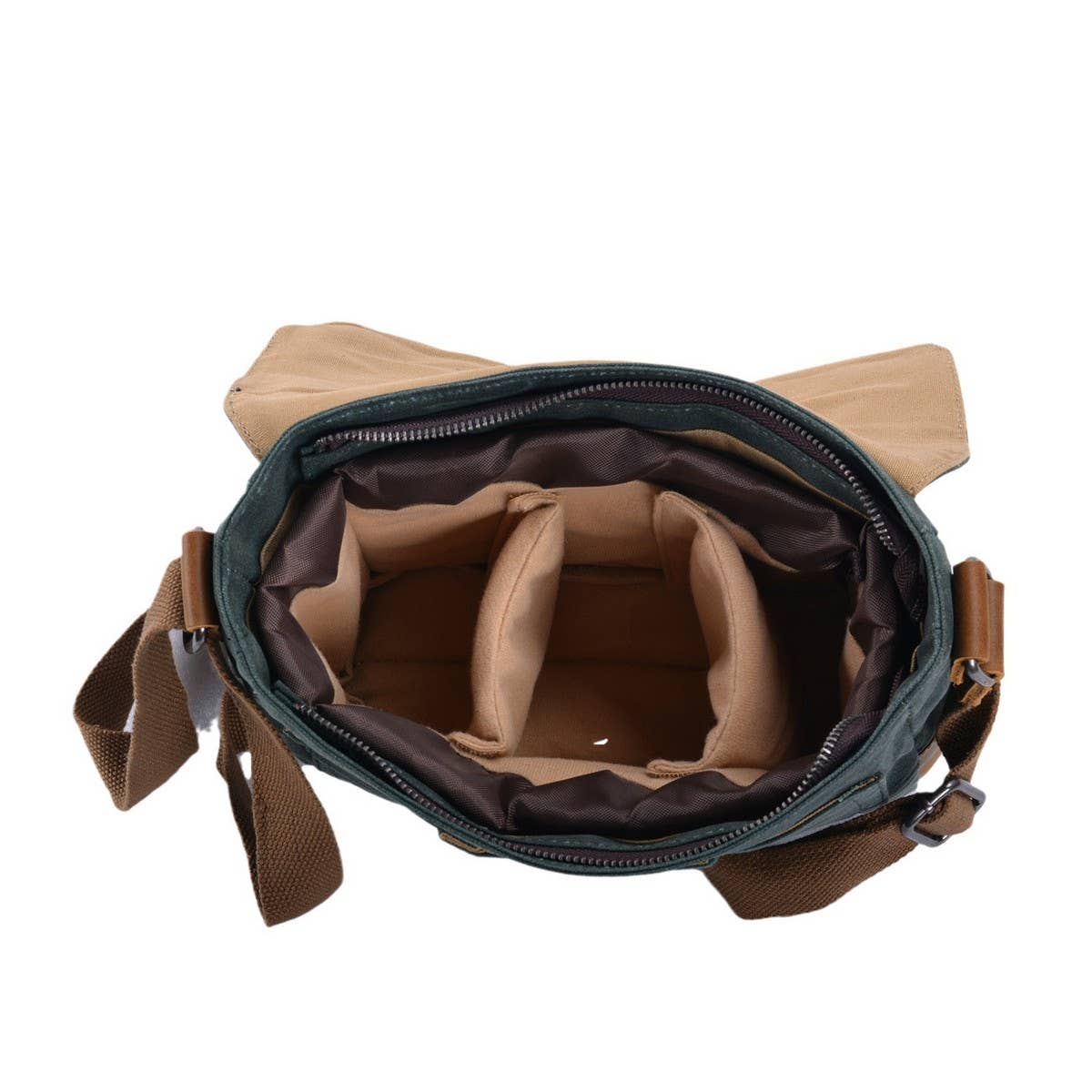 Waterproof DSLR Camera Satchel with Insert_CWAB5570