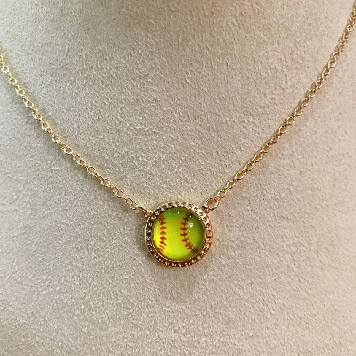 Football Basketball Small Pendants Sports Necklace