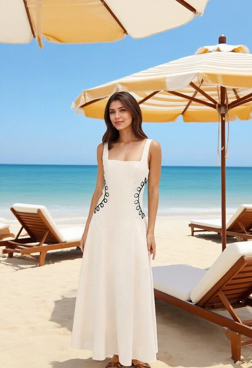 CWDMD6385_SLIM FIT SPAGHETTI STRAP MAXI EVENING DRESS