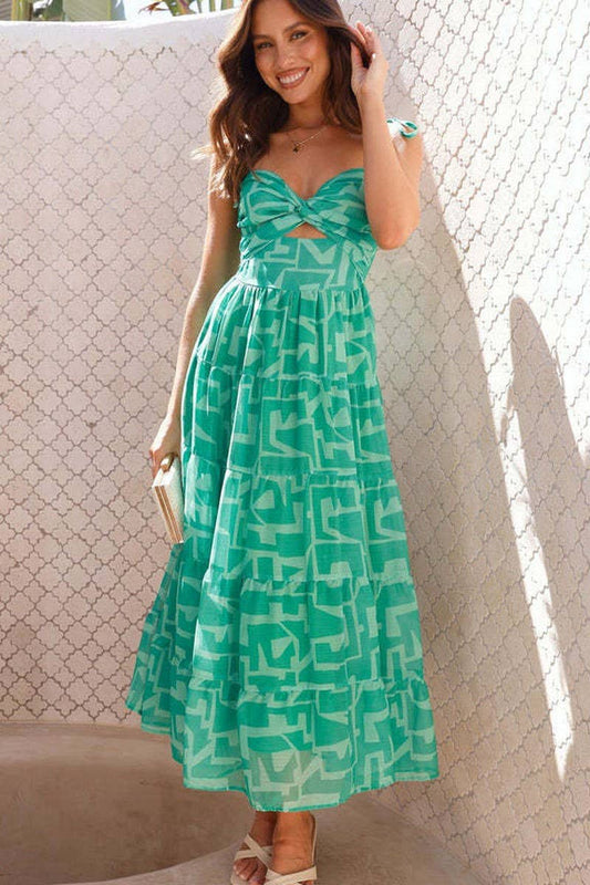 CWDMD5548_FLORAL SPAGHETTI STRAP MAXI DRESS