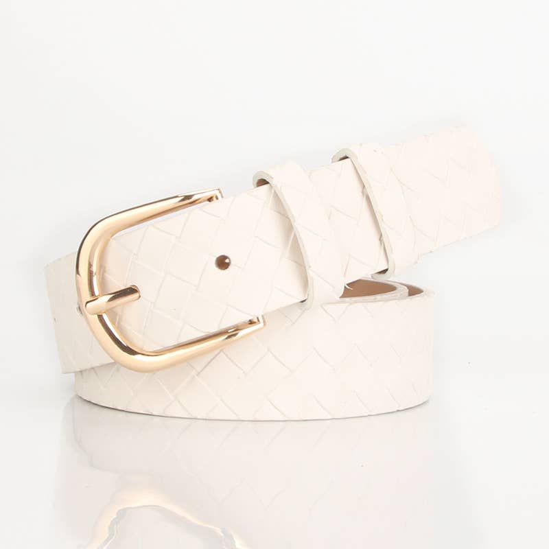 Alloy pin buckle fashion trendy versatile belt
