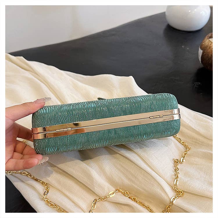 Fashionable shiny and versatile crossbody bag