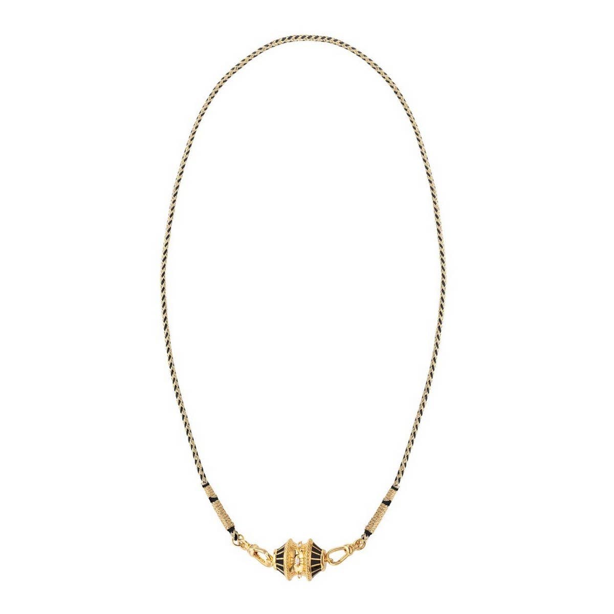 CREATIVE DOPAMINE TWIST IRREGULAR NECKLACE