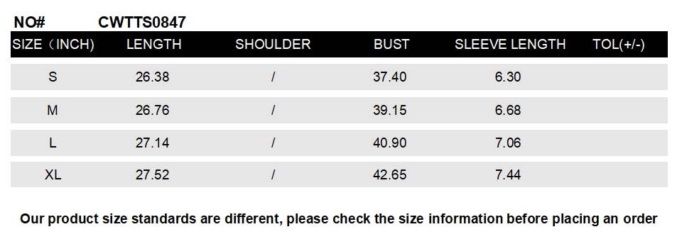 CWTTS0847_V-Neck Short Sleeve Knit Top