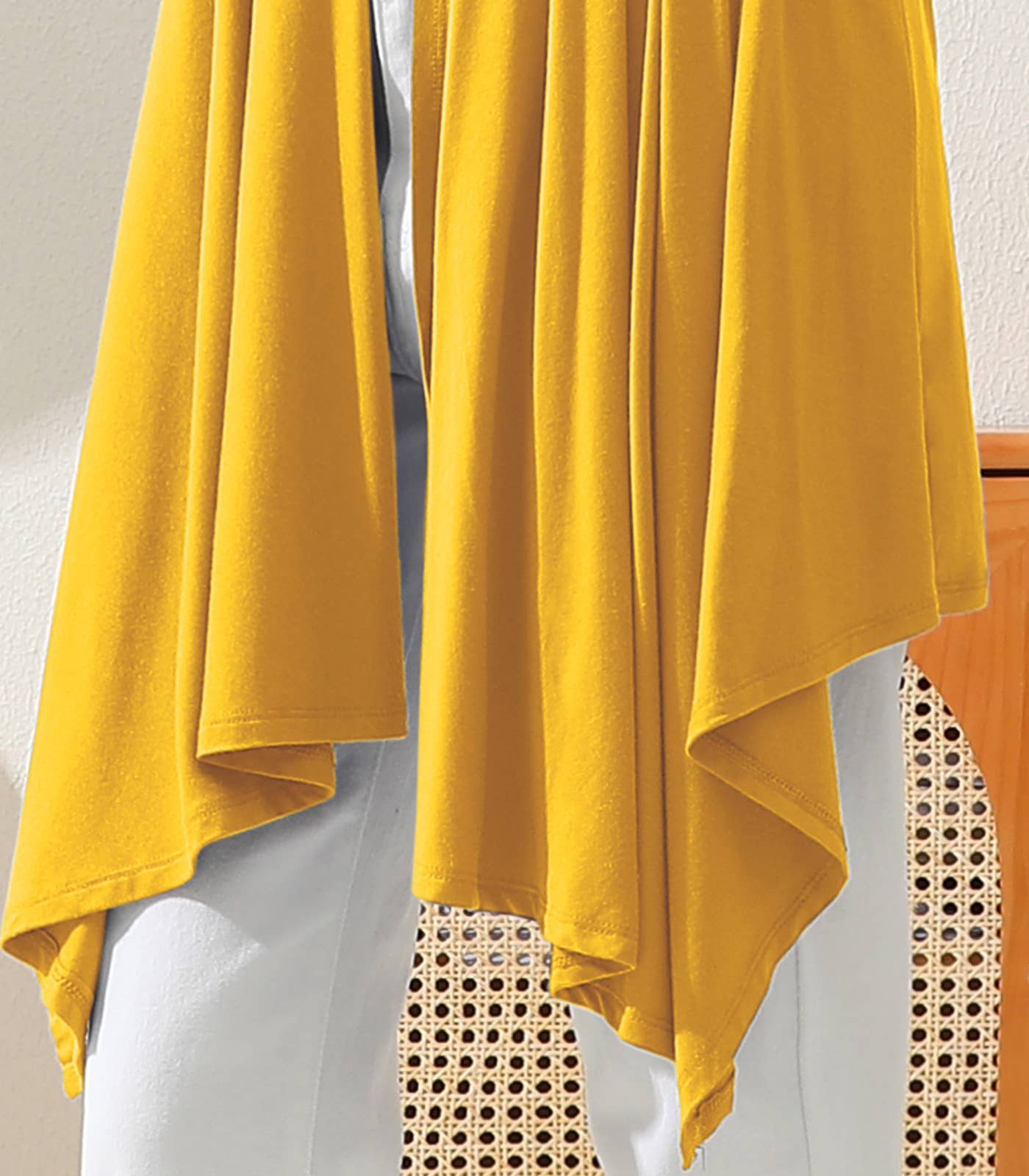 AWTL073_Long Sleeve Casual Open Front Long Cardigan