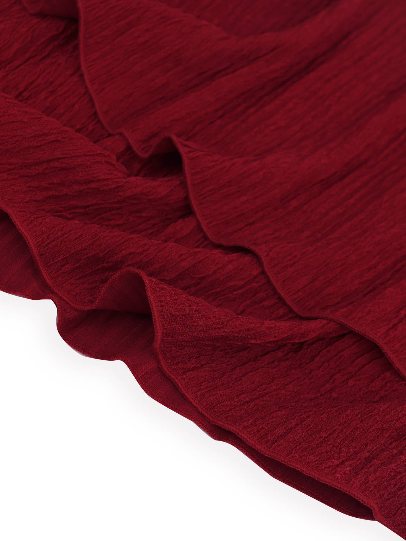 A sexy solid-color short dress with a neckline