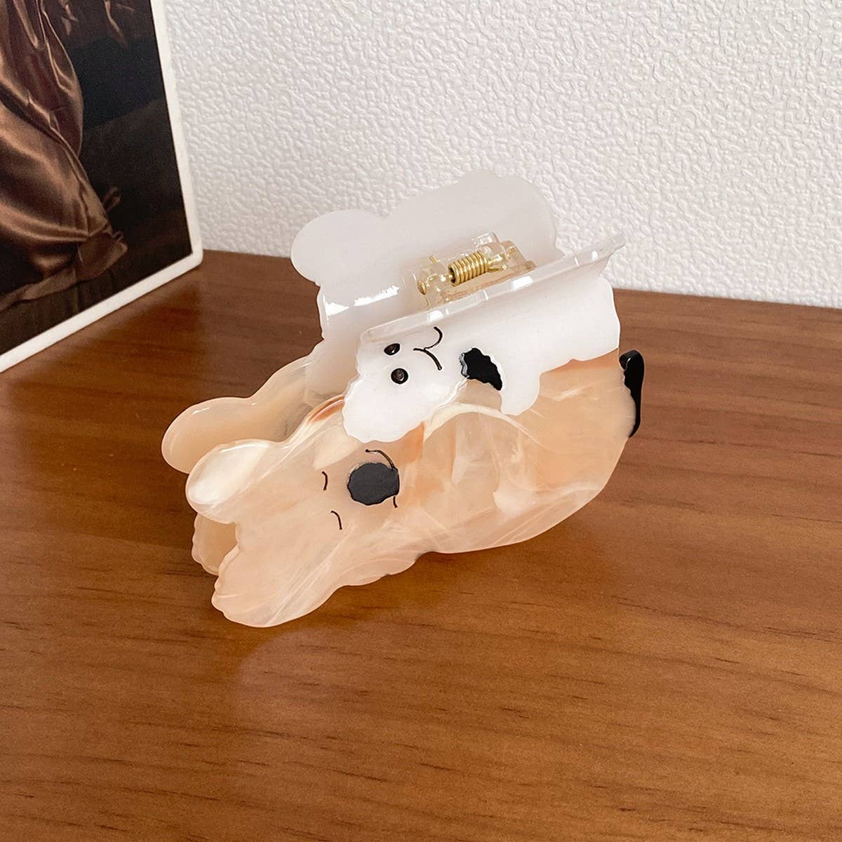 Cute Twin Koala Acetate Hair Clips Claws