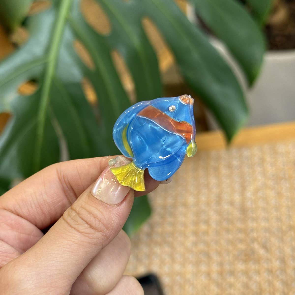 CWAHA4518_DIAMOND OCEAN SERIES HAIR CLIP