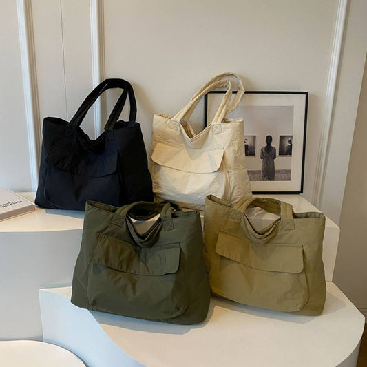 NEW RETRO CASUAL TRAVEL TOTE BAG_CWAB1760
