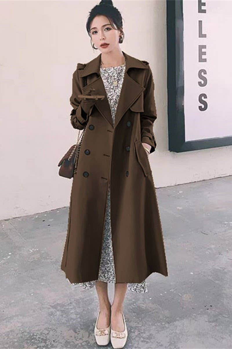 CWOBL00206_TEMPERAMENTAL COMMUTING BRITISH STYLE LONG COAT