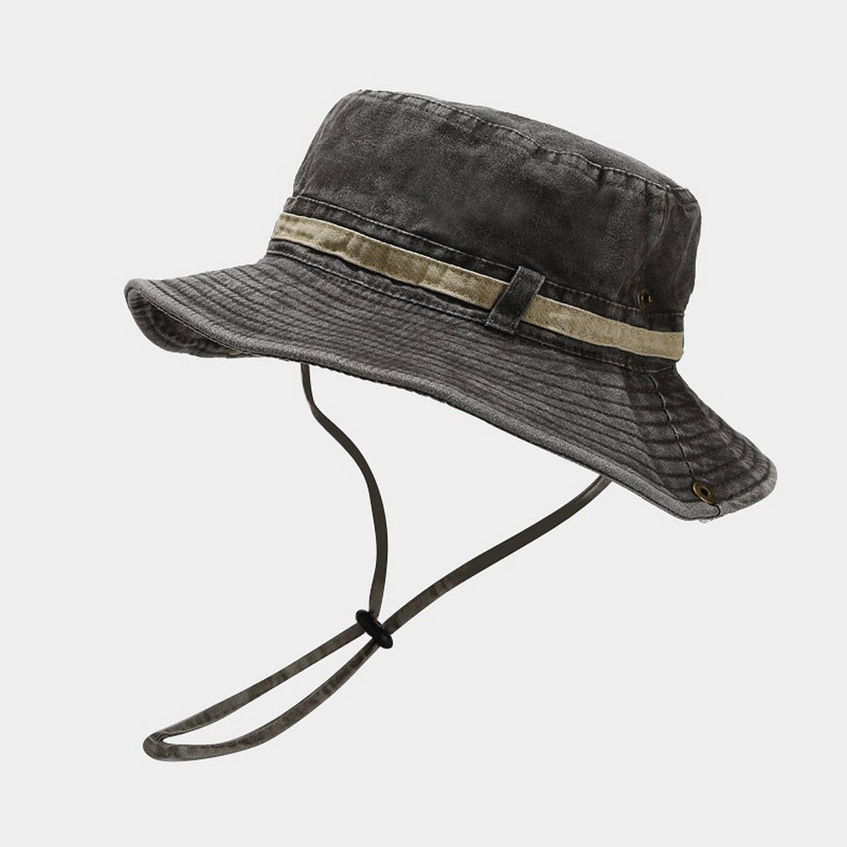 Washed Cotton Outdoor Sun Hat for Men & Women_CWAH3826