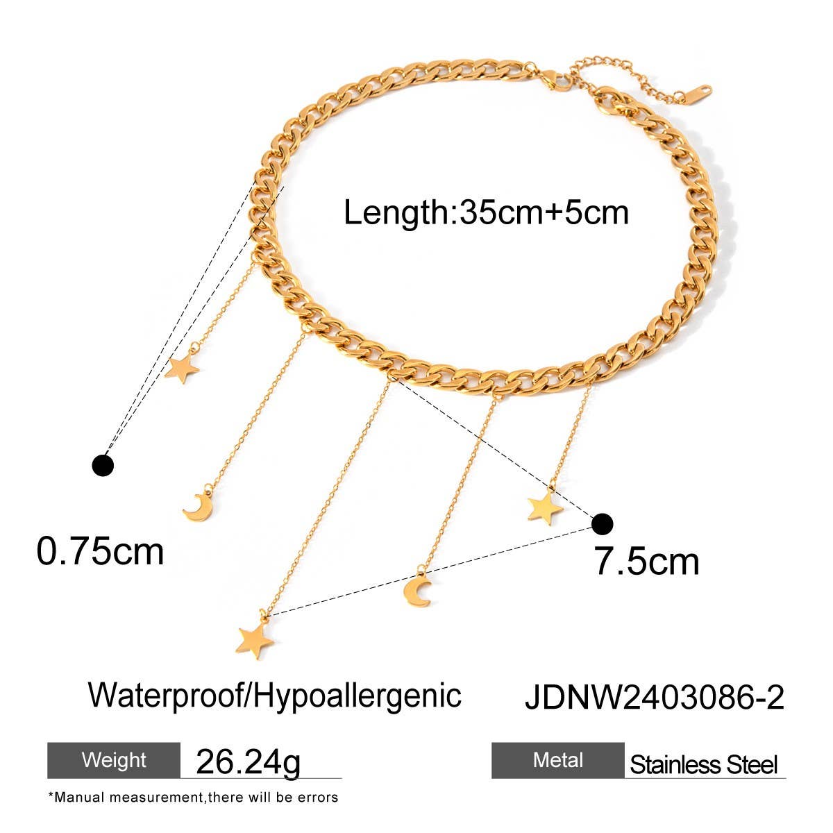 PERSONALIZED VERSATILE FASHION NECKLACE_CWAJE1800