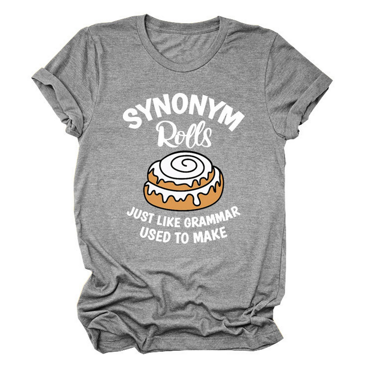 Loose Fit Women¡¯s T-Shirt with Cute Graphic