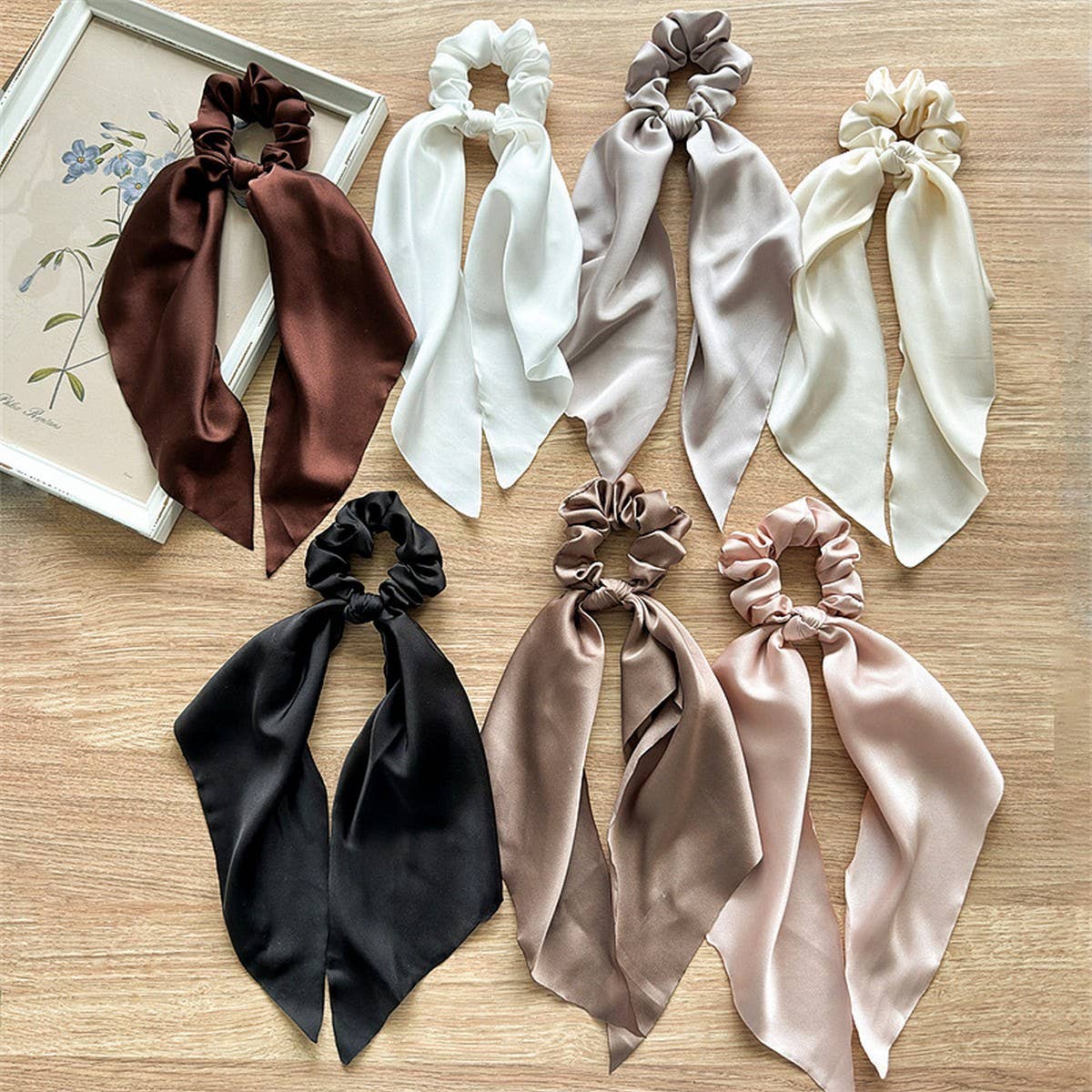 NEW STYLE RIBBON HAIR PONYTAIL HEADBAND_CWAHA2440