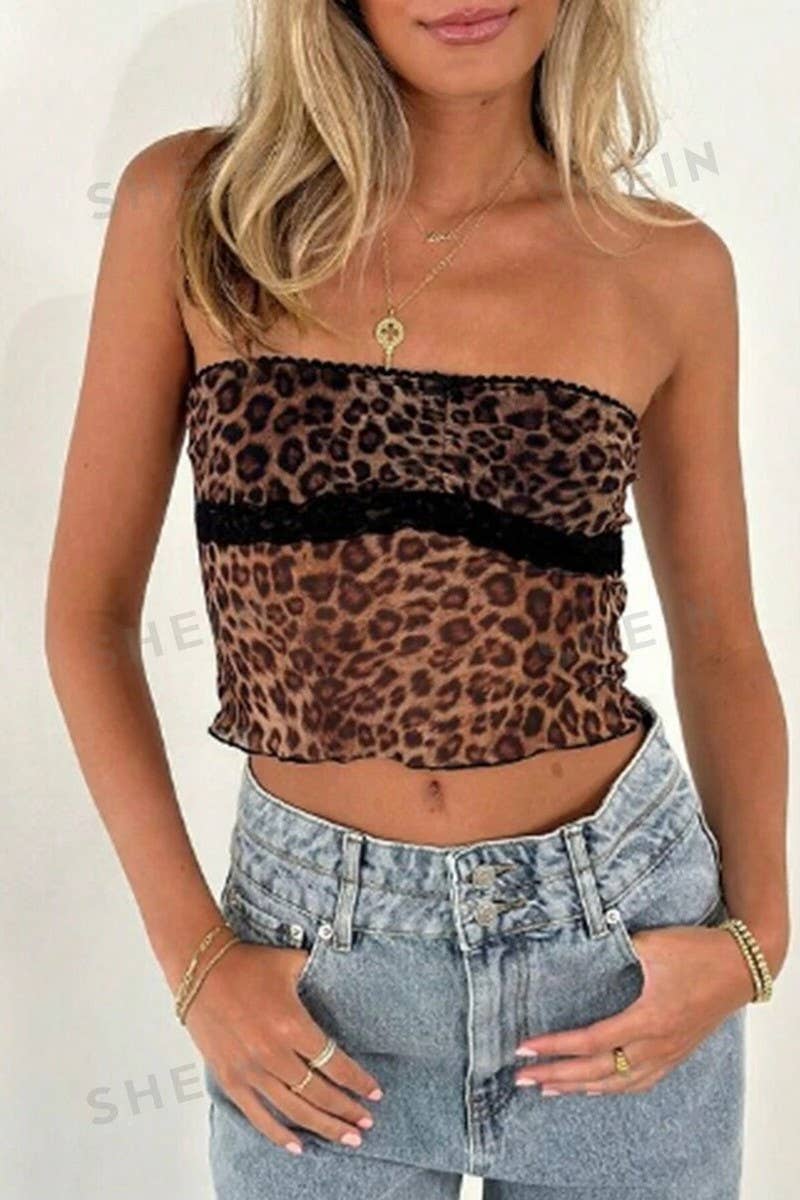 CWTTT0080_LEOPARD PRINT SEXY SLEEVELESS WRAP TANK TOP