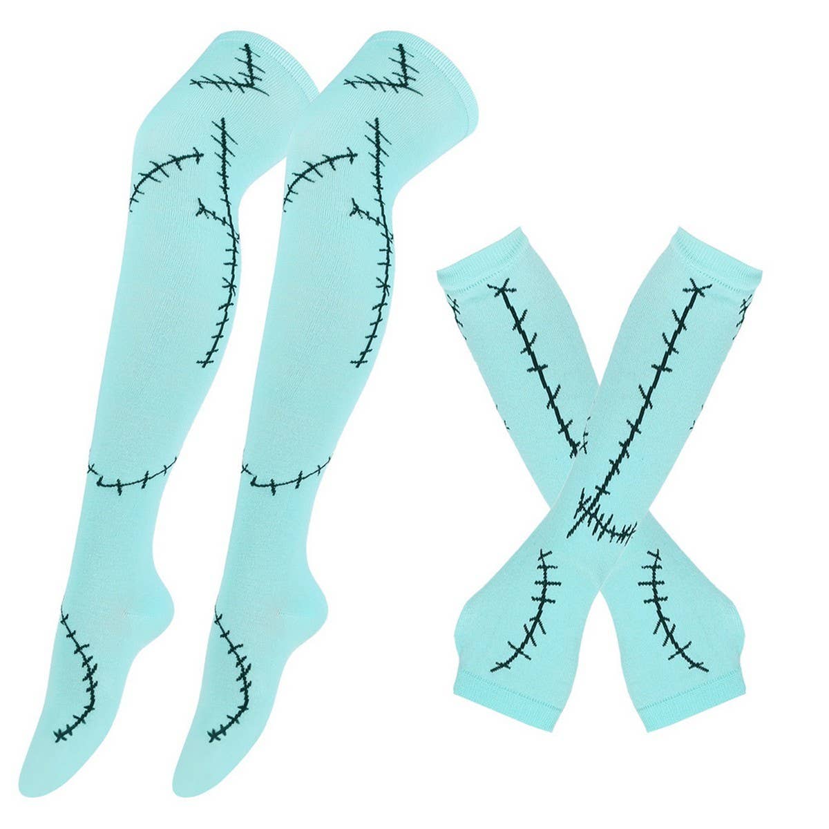 CWMM10072_SOCKS SET ? HALLOWEEN COSTUME ACCESSORIES