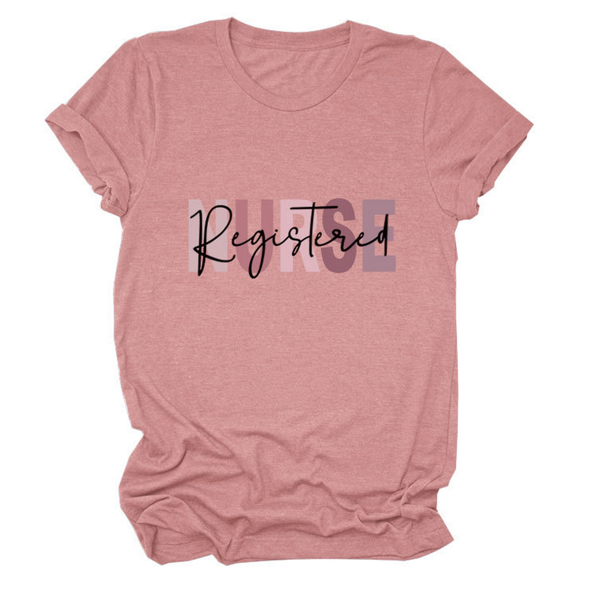 Trendy Plus Size T-Shirt for Women, Short Sleeve