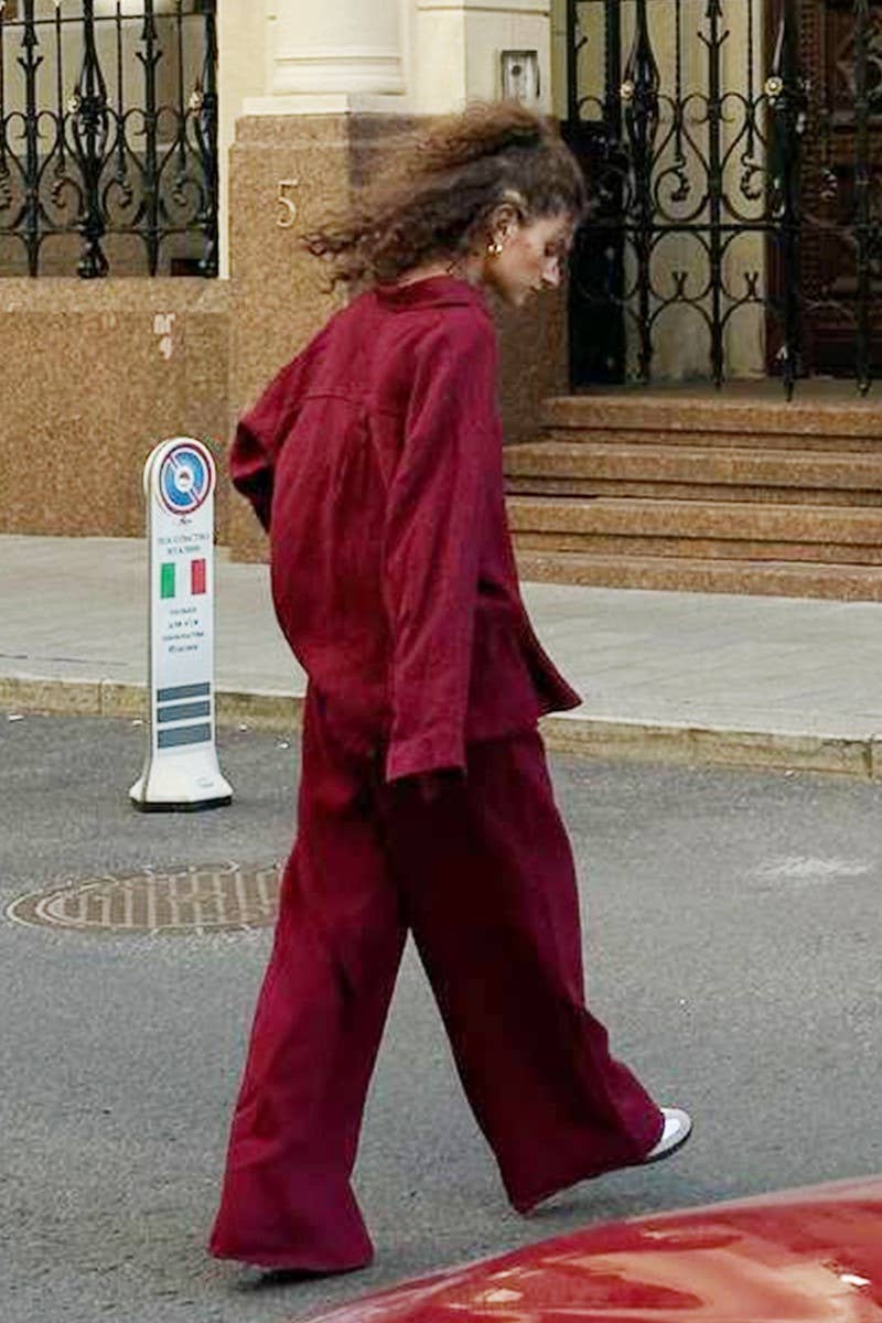 CWSTB1799_LOOSE COTTON SHIRT AND TROUSERS SET